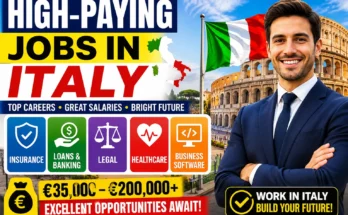High-Paying Jobs in Italy Opportunities in Insurance, Loans, Legal, Healthcare, and Business Software