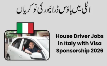 House Driver Jobs in Italy with Visa Sponsorship 2026