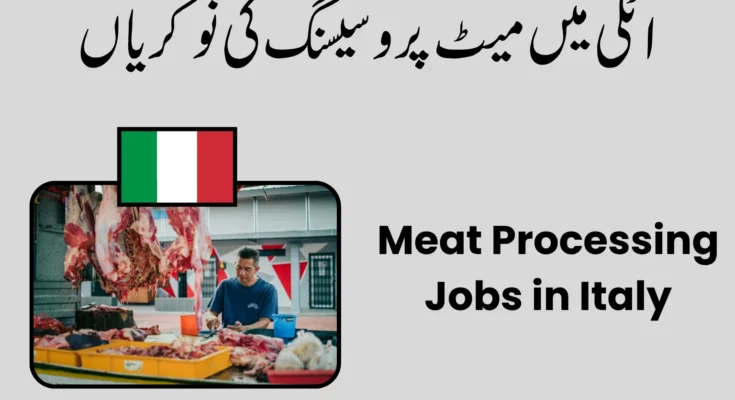 Meat Processing Jobs in Italy